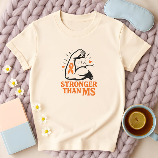 Stronger Than MS Bicep T-Shirt