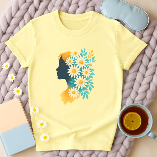 Floral Silhouette T-Shirt