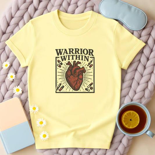 Warrior Within Heart T-Shirt