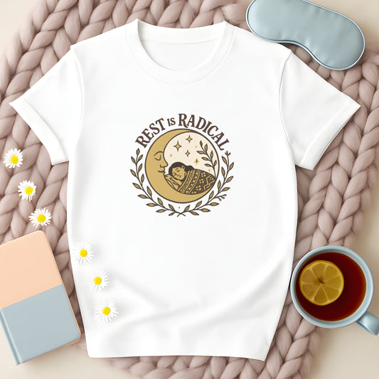 Rest Is Radical Moon T-Shirt