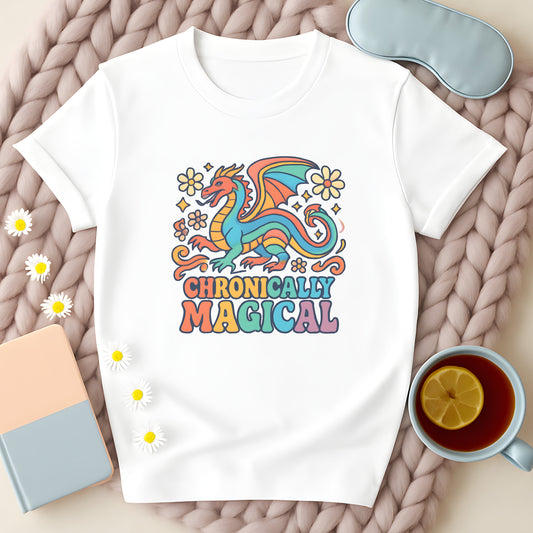 Chronically Magical Rainbow Dragon T-Shirt