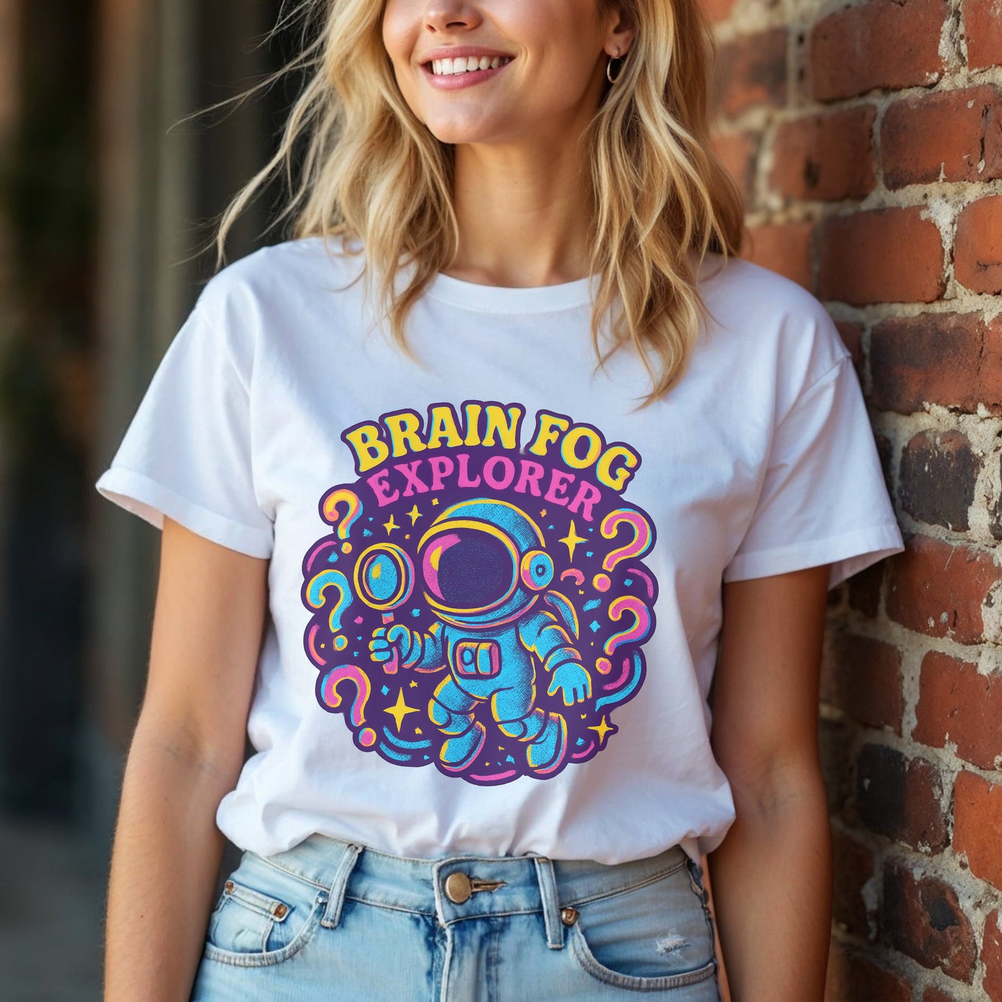 Brain Fog Explorer Astronaut T-Shirt