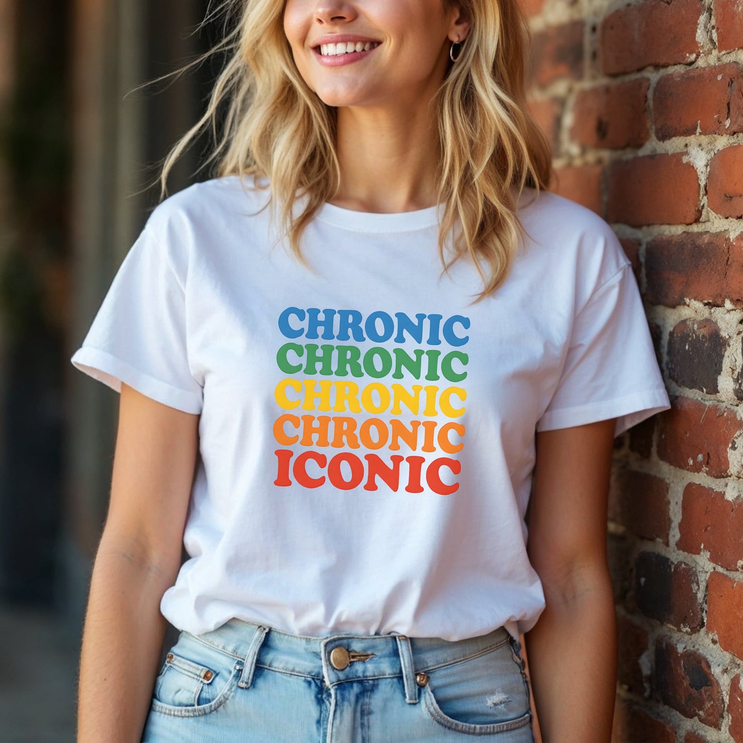 Rainbow Chronic Iconic T-Shirt