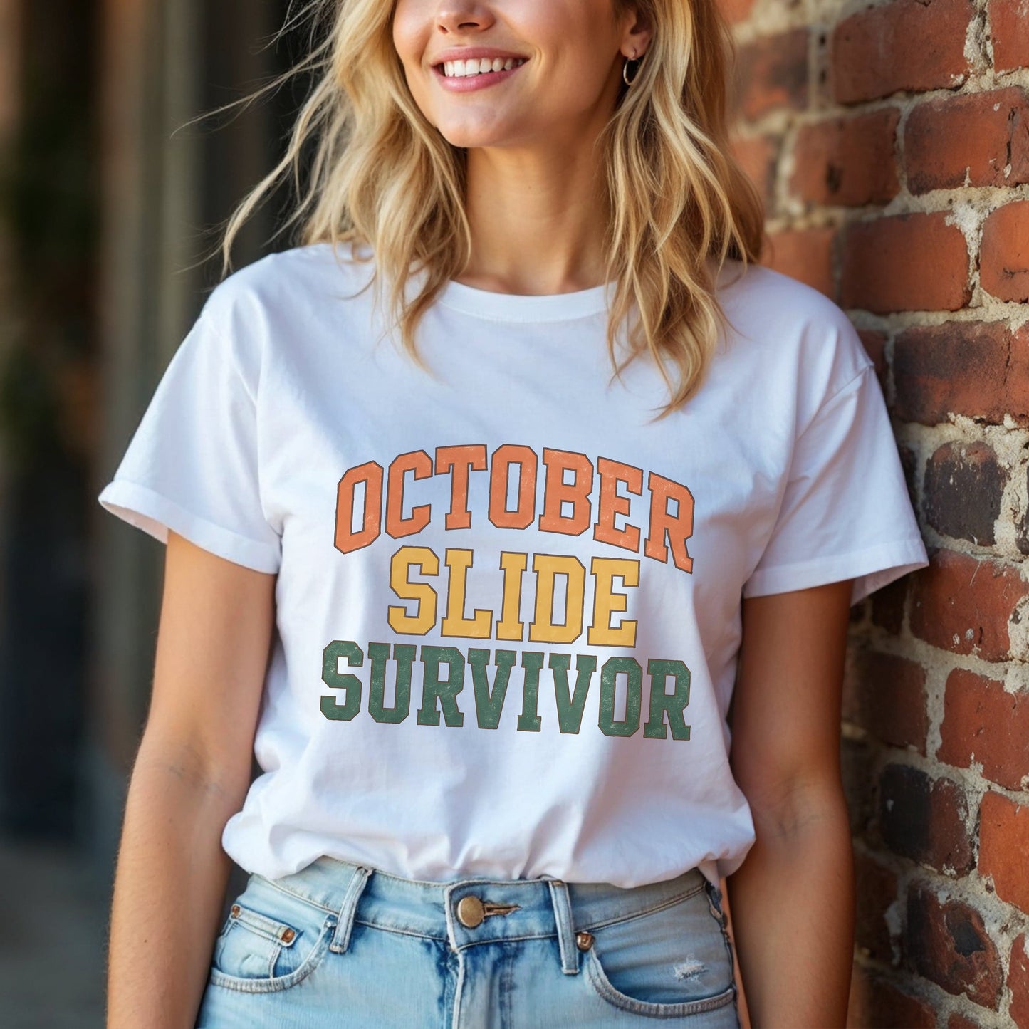October Slide Survivor T-Shirt