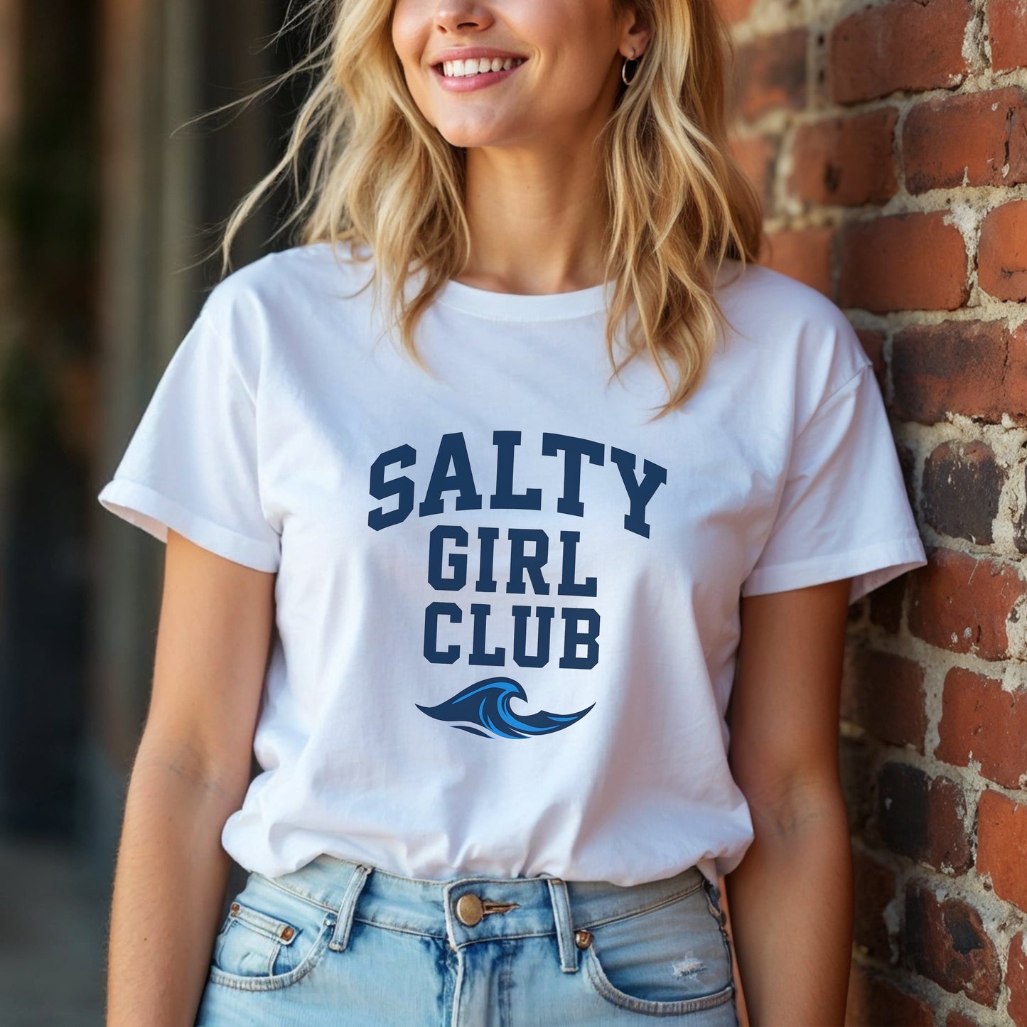 Salty Girl Club Ocean T-Shirt