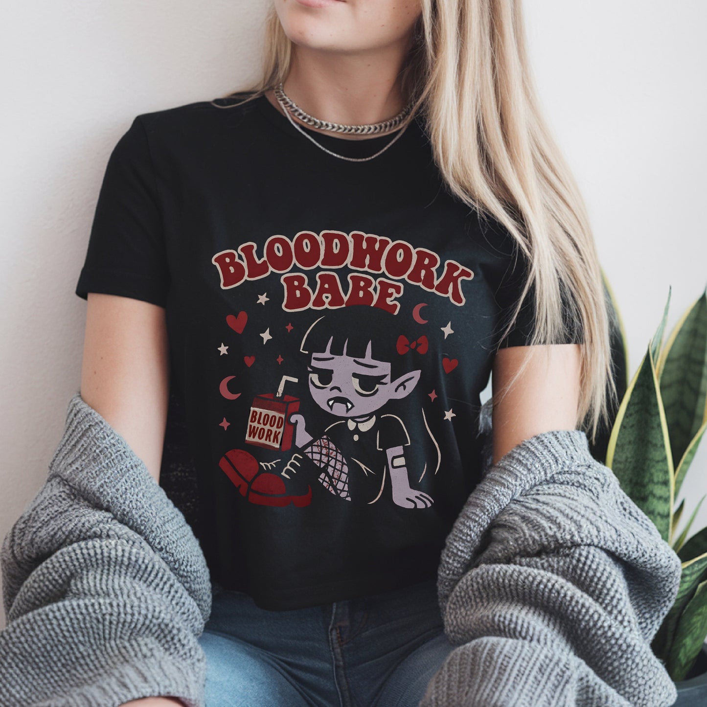Bloodwork Babe Vampire T-Shirt