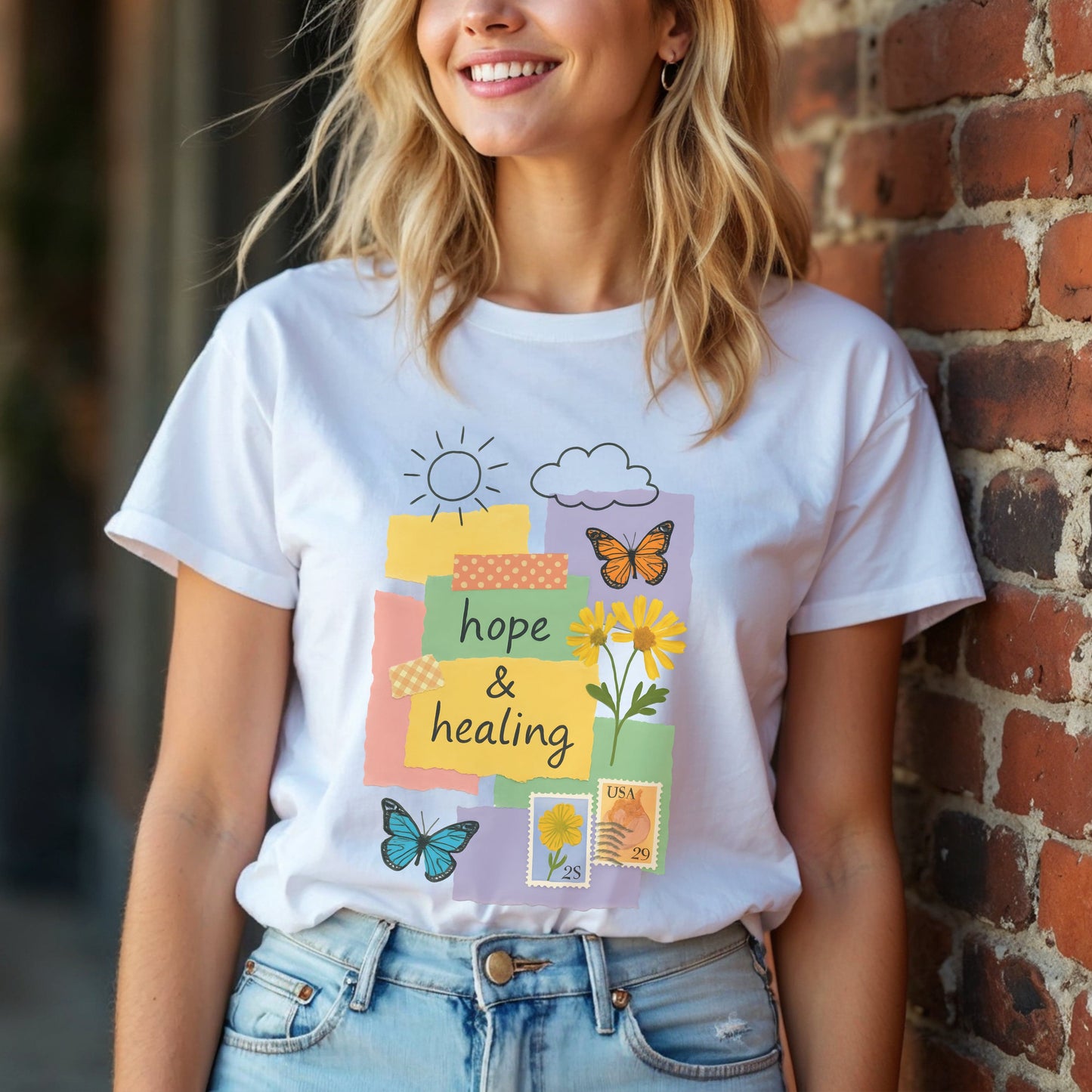Hope And Healing Scrapbook T-Shirt