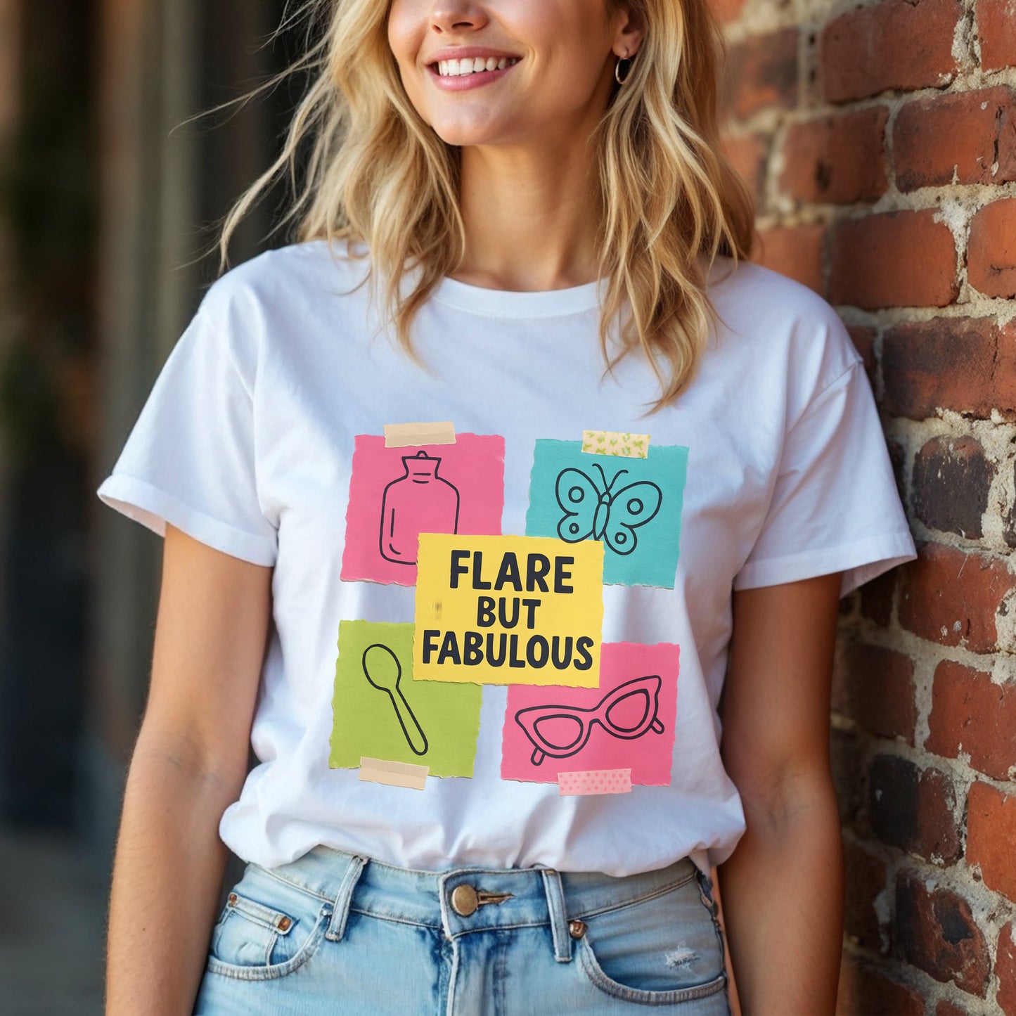 Flare But Fabulous Scrapbook T-Shirt