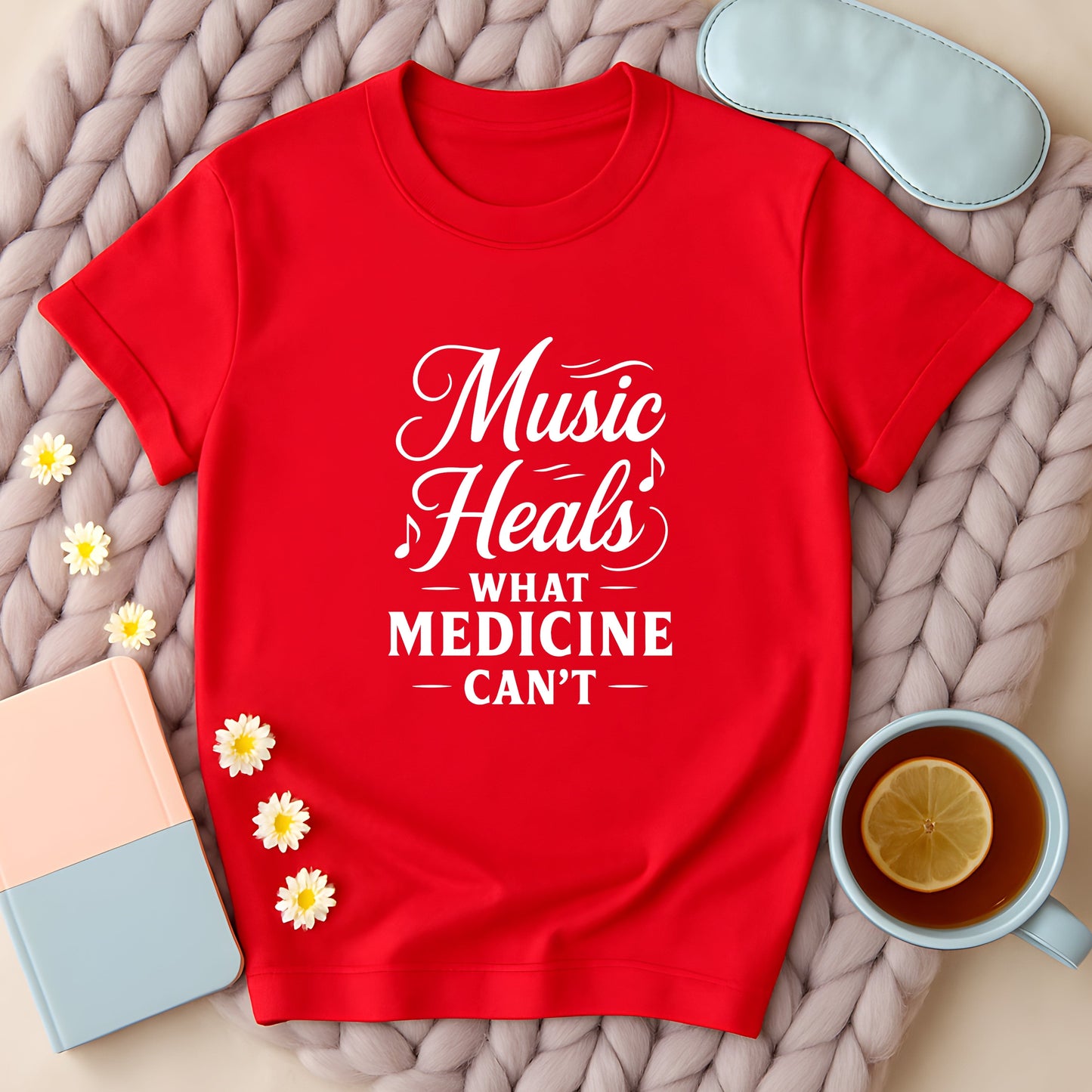 Music Heals What Medicine Can't T-Shirt