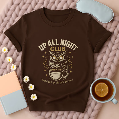 Up All Night Club Owl T-Shirt
