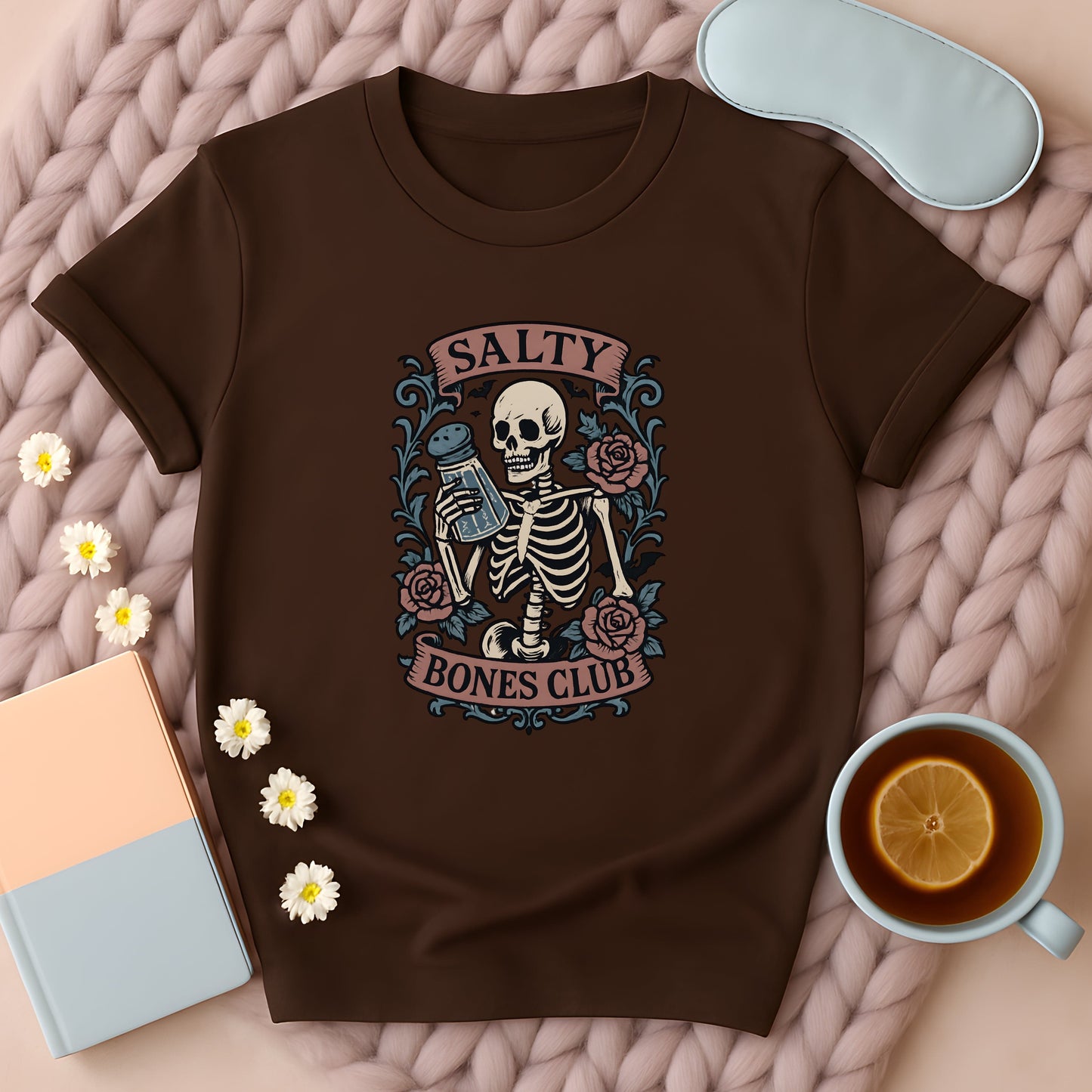 Salty Bones Club Skeleton T-Shirt