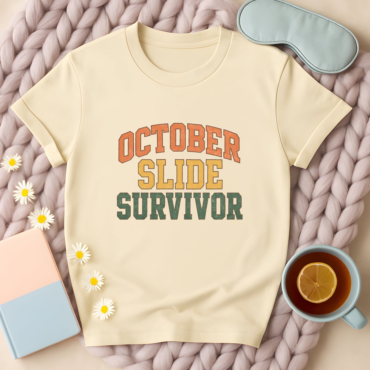 October Slide Survivor T-Shirt