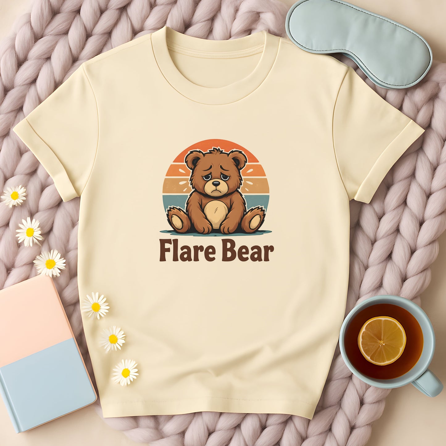 Sad Flare Bear T-Shirt