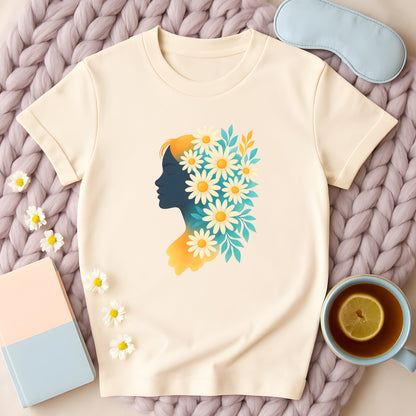 Floral Silhouette T-Shirt