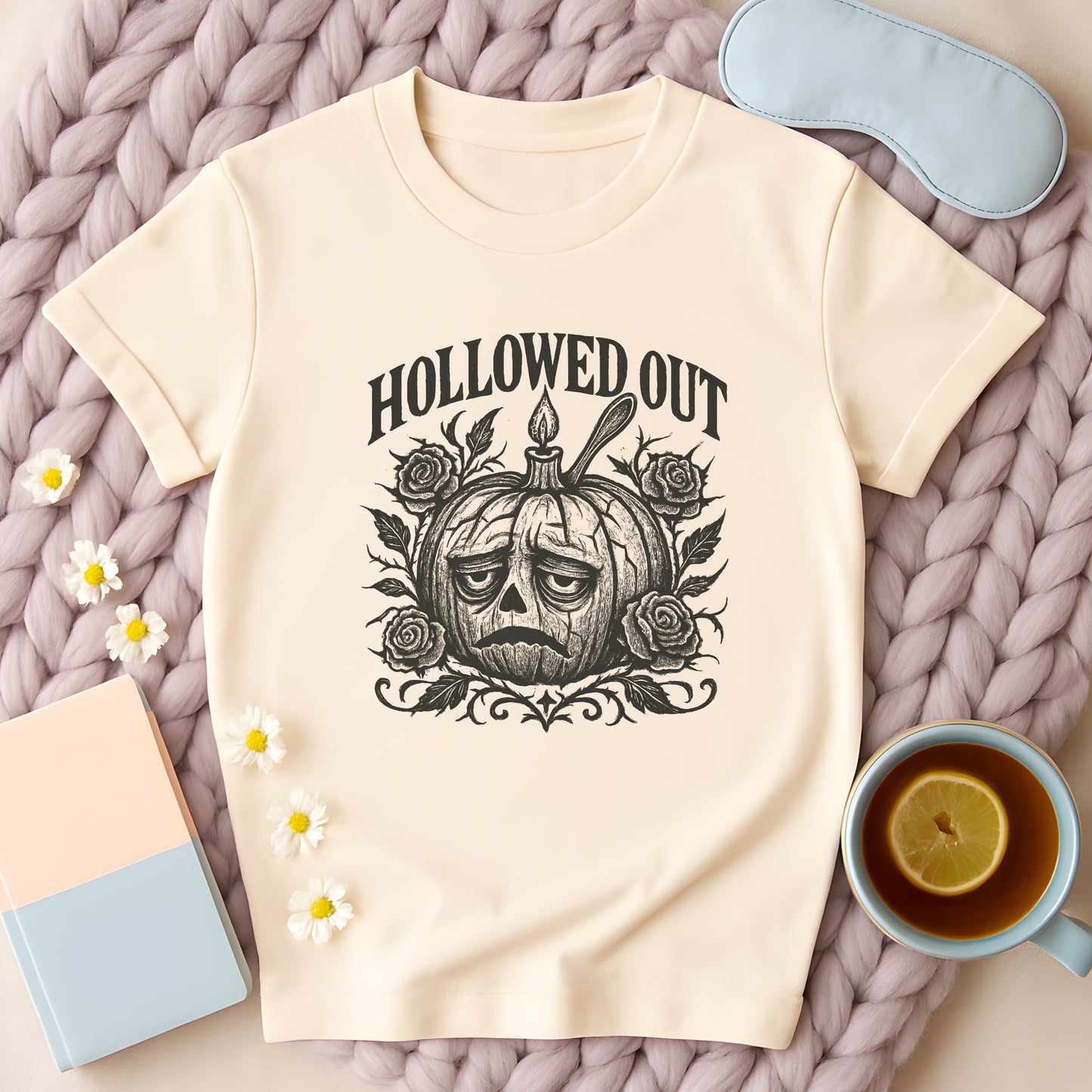 Hollowed Out Spoonie Pumpkin T-Shirt