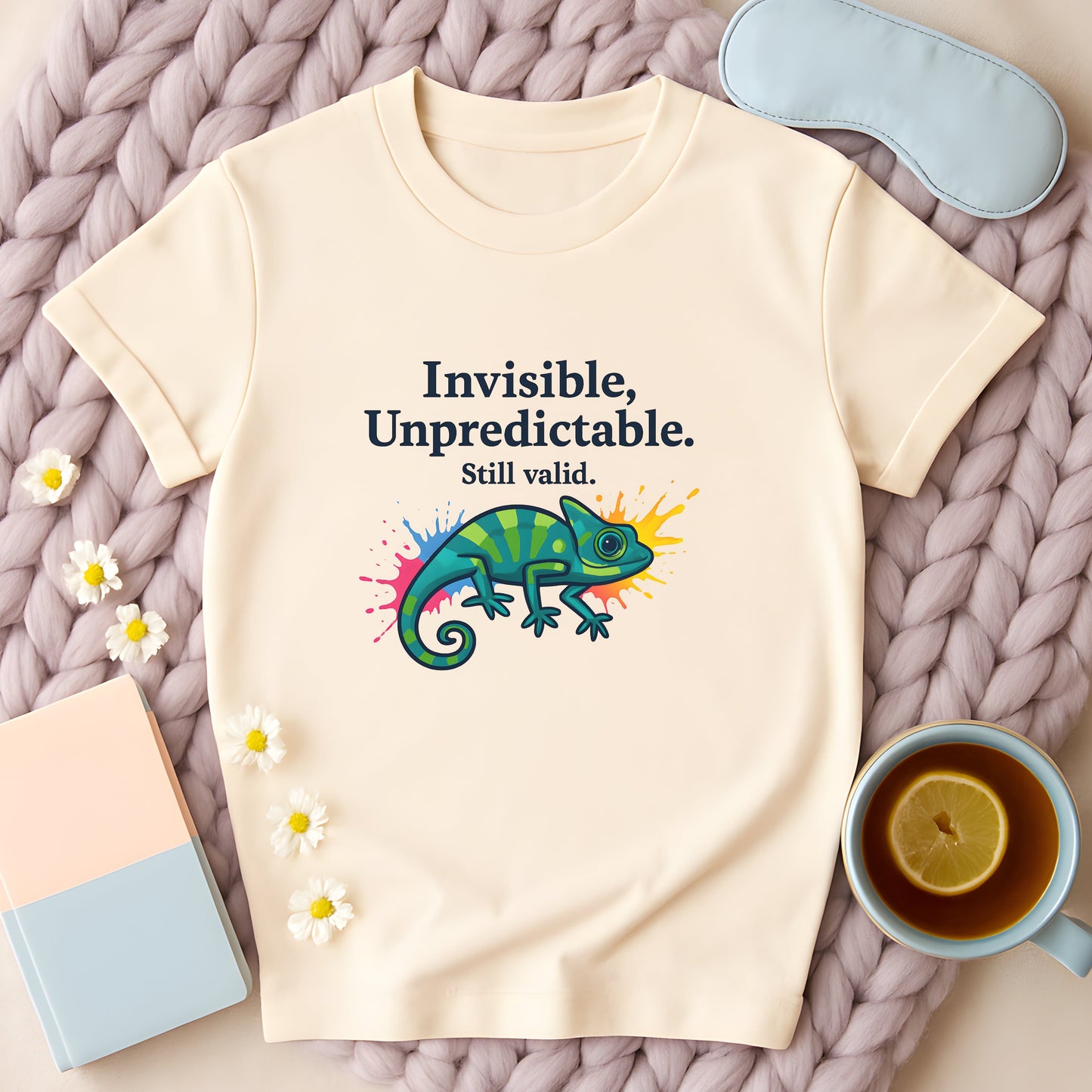Invisible Unpredictable Still Valid Chameleon T-Shirt