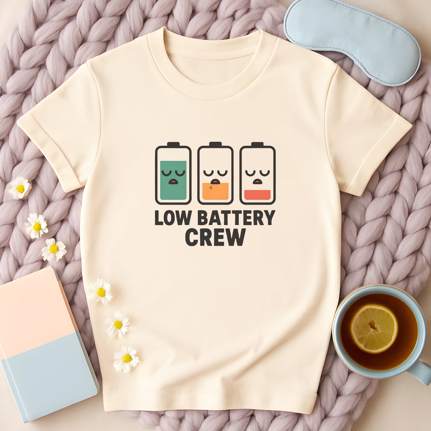 Low Battery Crew T-Shirt
