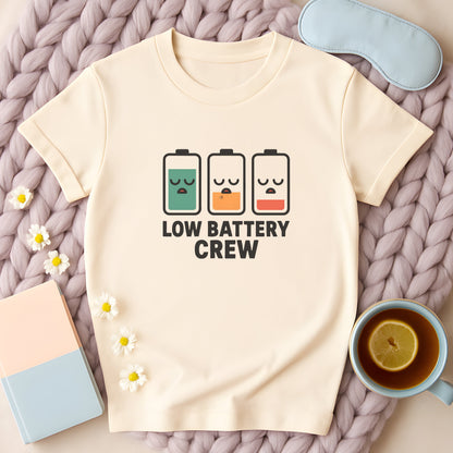 Low Battery Crew T-Shirt