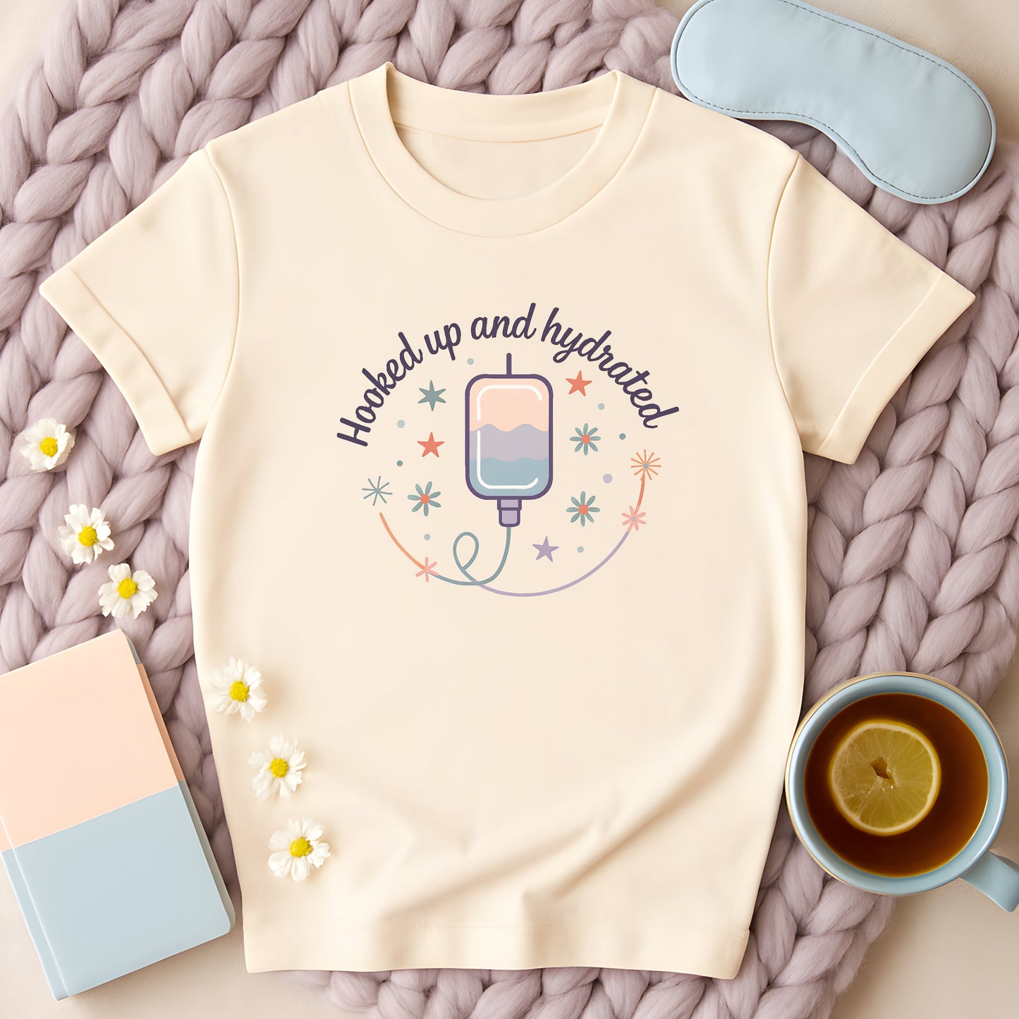 Hooked Up And Hydrated IV T-Shirt