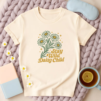 Stay Wild Daisy Child T-Shirt