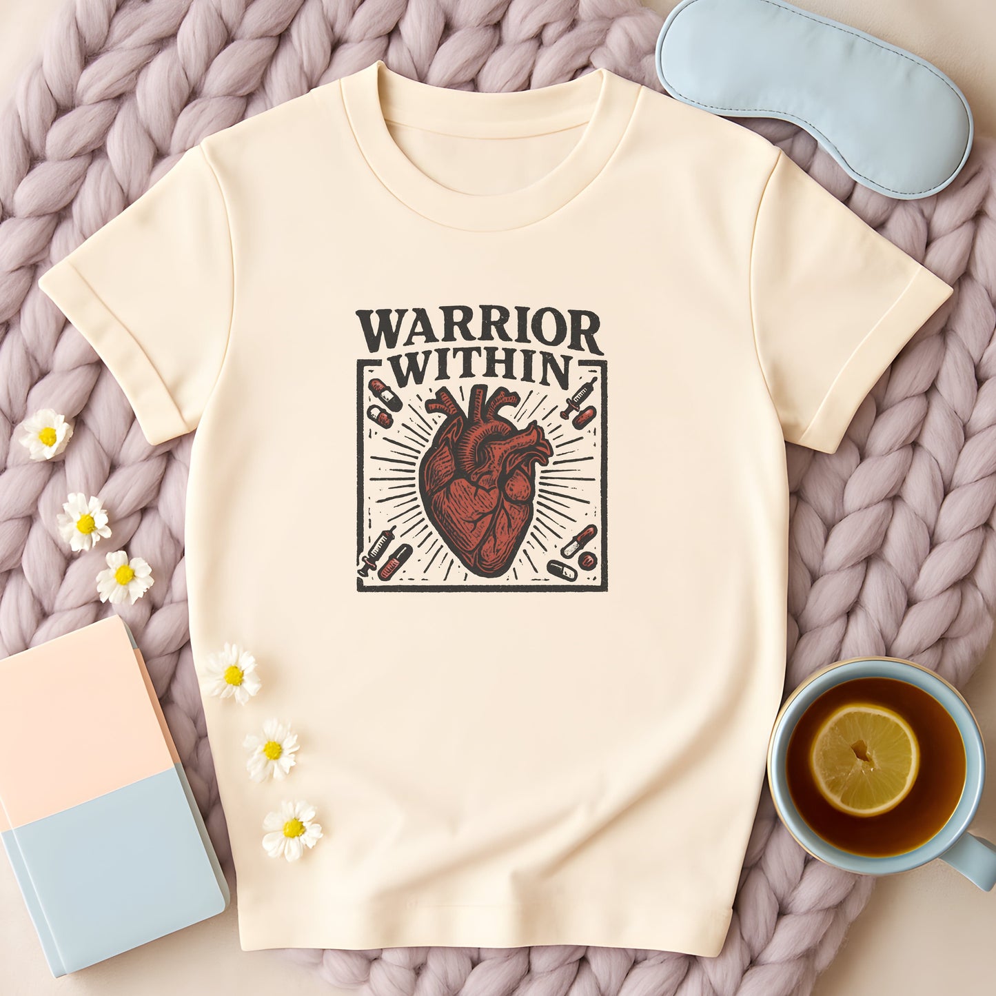 Warrior Within Heart T-Shirt