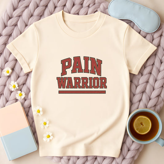 Pain Warrior Vintage College T-Shirt
