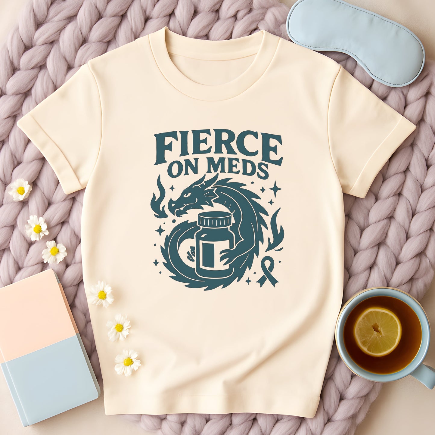 Fierce On Meds Dragon T-Shirt