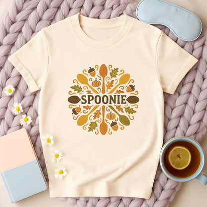 Vintage Spoonie Fall Mandala T-Shirt