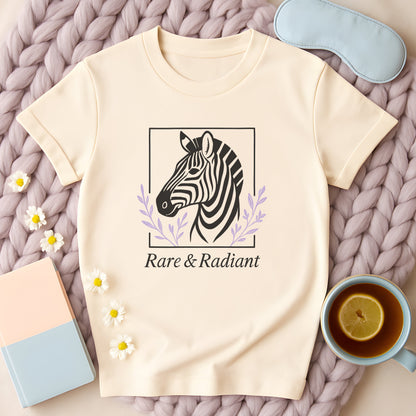 Rare and Radiant Zebra T-Shirt