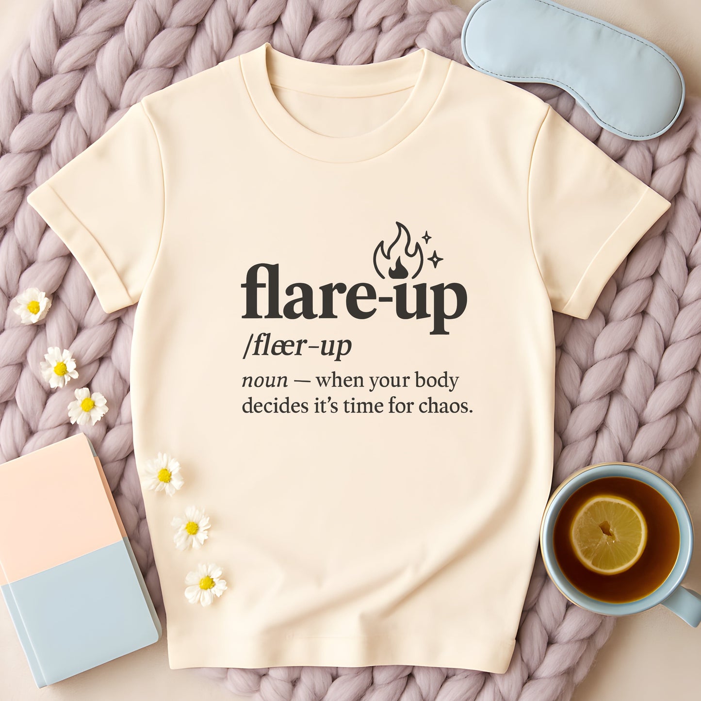 Flare-Up Definition T-Shirt