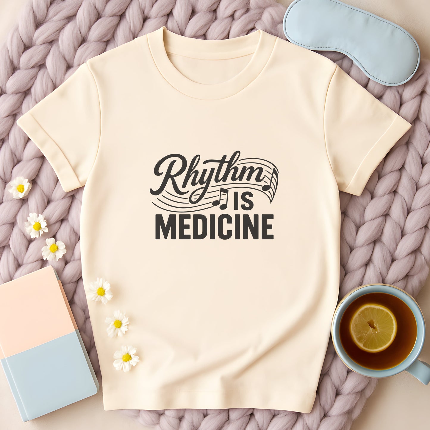 Rhythm Is Medicine Music T-Shirt