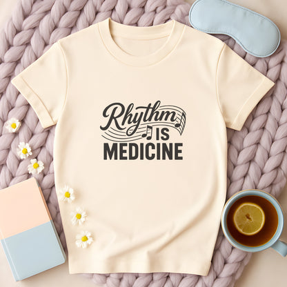 Rhythm Is Medicine Music T-Shirt