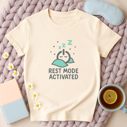 Sleepy Power Button T-Shirt