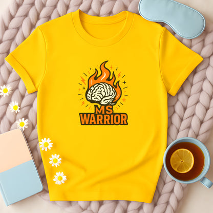 Fiery Brain MS Warrior T-Shirt