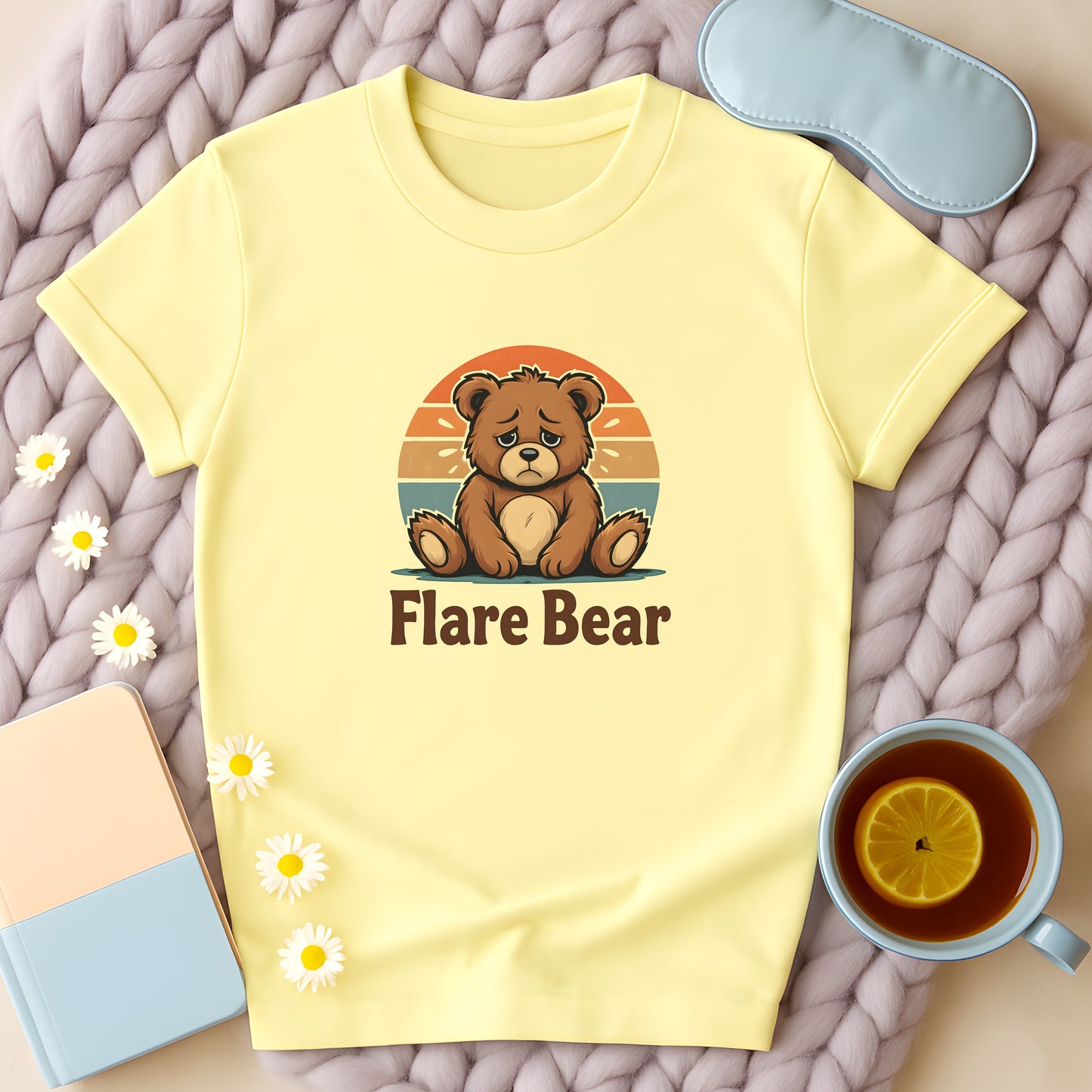 Sad Flare Bear T-Shirt
