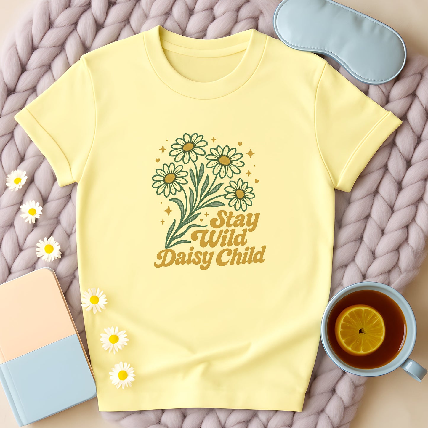 Stay Wild Daisy Child T-Shirt