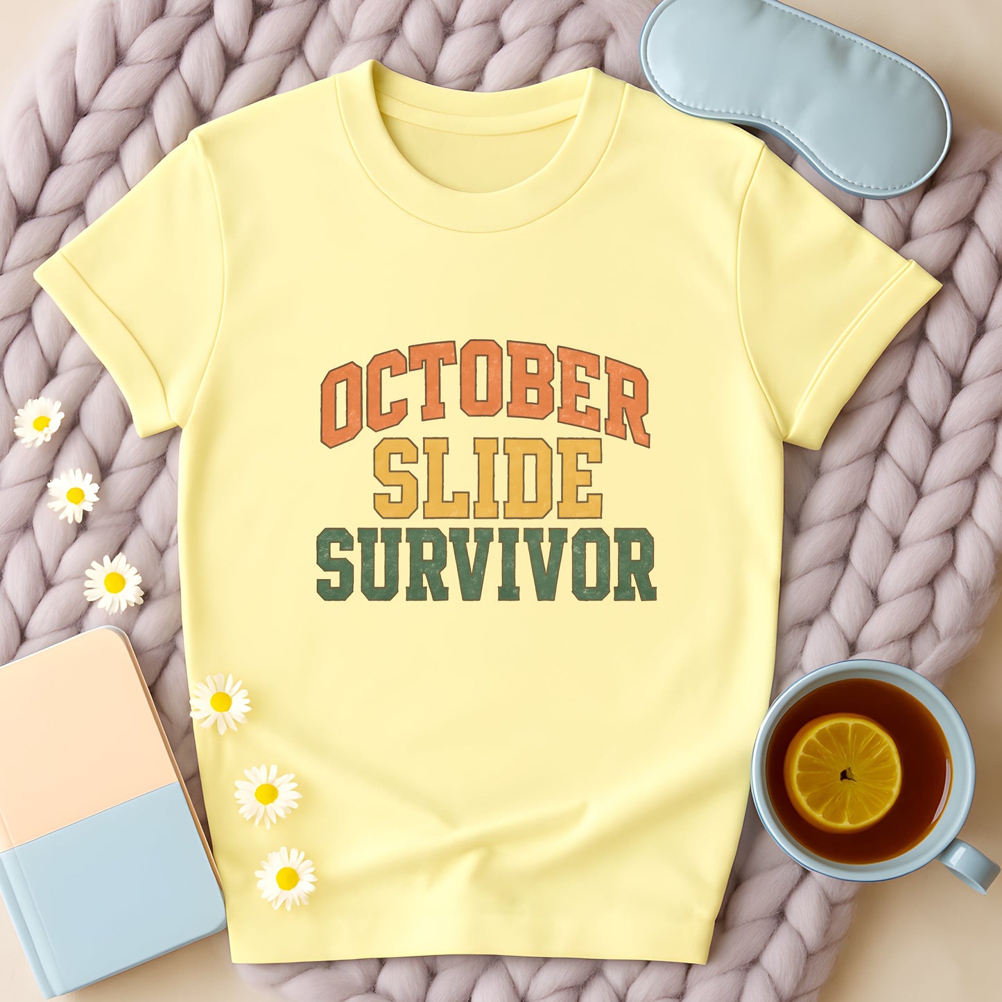 October Slide Survivor T-Shirt