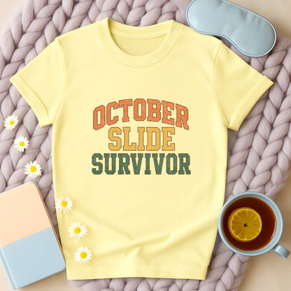 October Slide Survivor T-Shirt