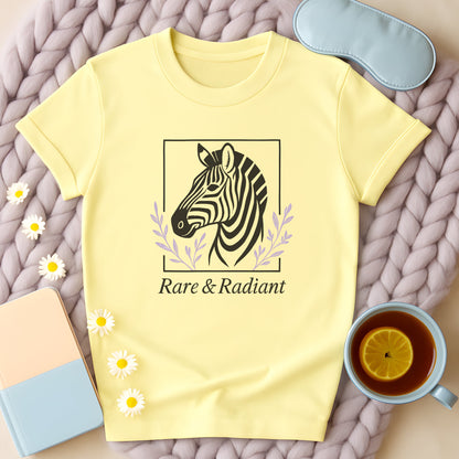 Rare and Radiant Zebra T-Shirt