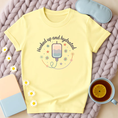 Hooked Up And Hydrated IV T-Shirt