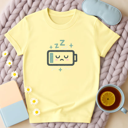 Sleepy Low Energy Battery T-Shirt
