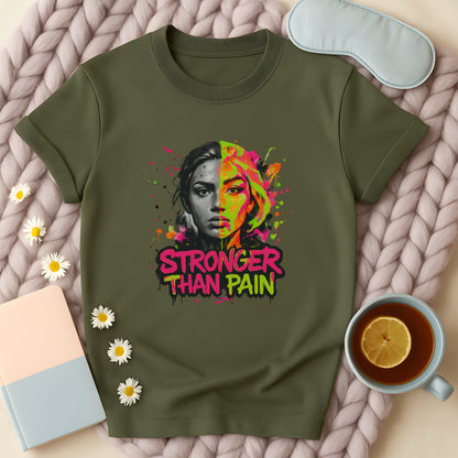 Stronger Than Pain Graffiti T-Shirt