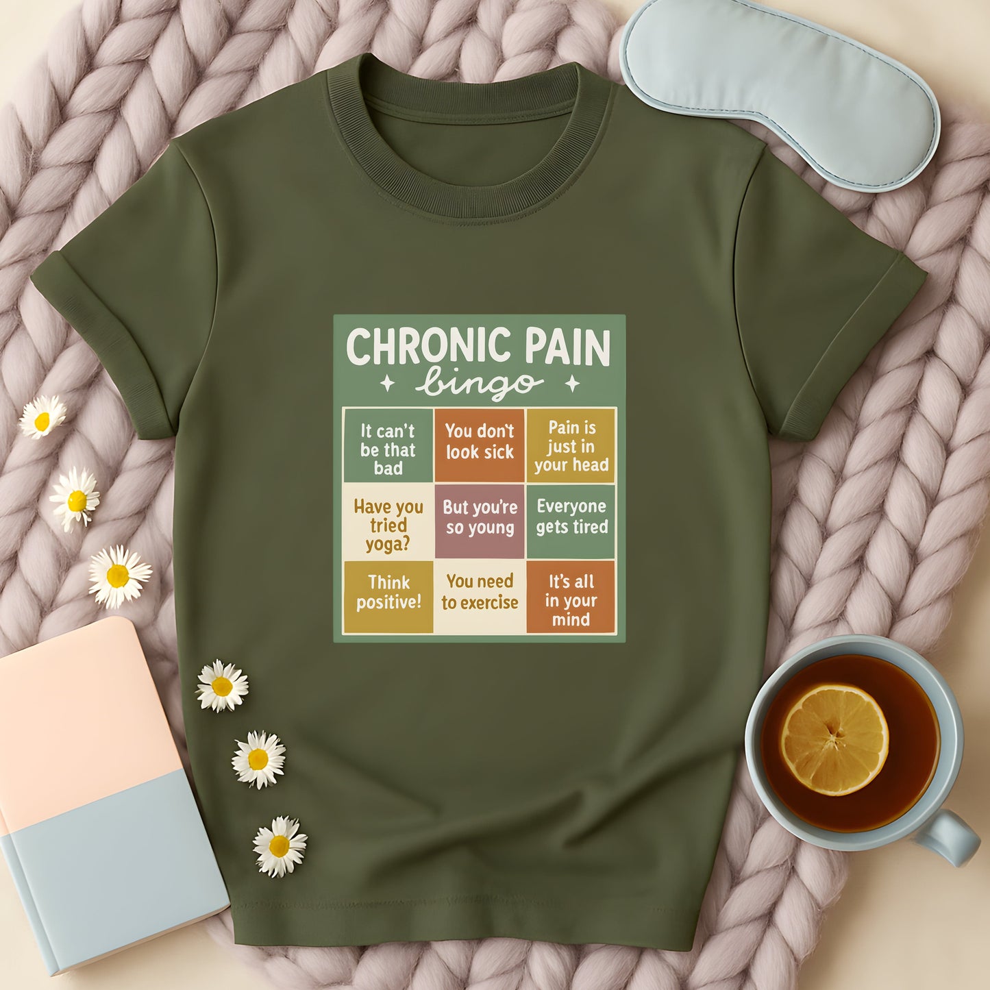 Chronic Pain Bingo T-Shirt