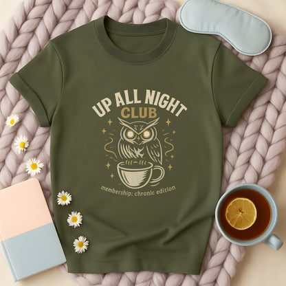 Up All Night Club Owl T-Shirt