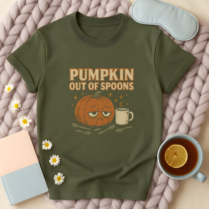Pumpkin Out Of Spoons T-Shirt