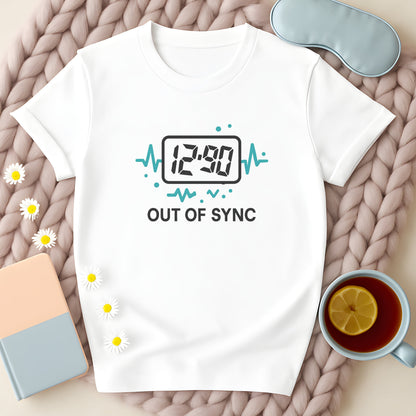 Out Of Sync Digital Clock T-Shirt