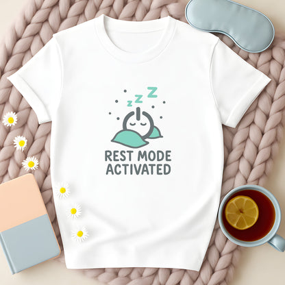 Sleepy Power Button T-Shirt