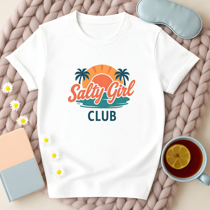 Salty Girl Club Beach T-Shirt