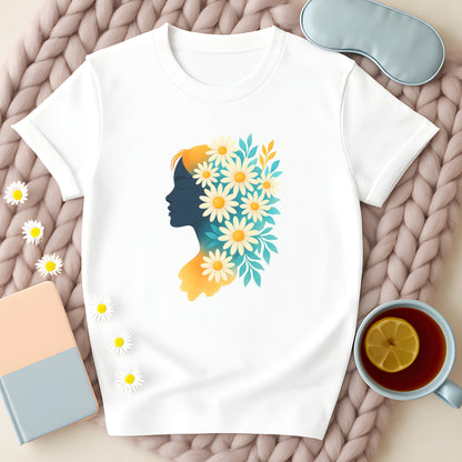 Floral Silhouette T-Shirt