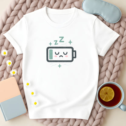 Sleepy Low Energy Battery T-Shirt